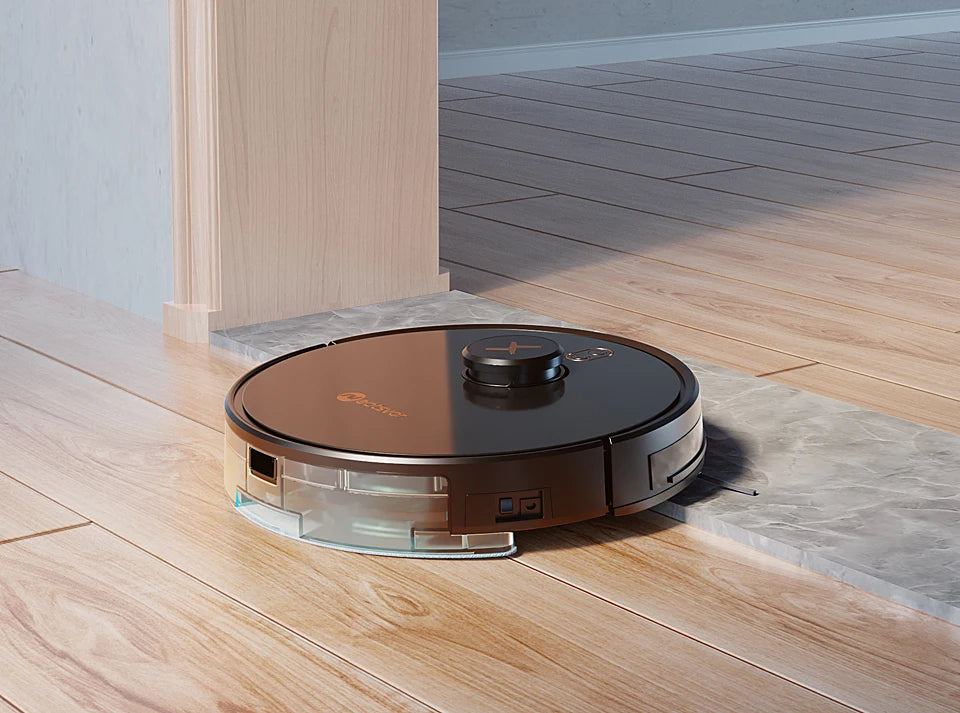 Robô Aspirador de Pó Neatsvor X600Pro com Mapeamento Inteligente, 6000Pa, Limpeza com Aspiração e Esfregão, 10 Mapas, Recarga Automática, Parede Virtual, 5200mAh, Bivolt