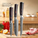 Facas de cozinha, Damasco faca do chef, conjunto profissional desossa, faca cutelo, faca utilitária japonês santoku, faca com capa