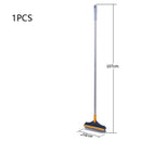 Escova de chão do banheiro lavar o chão escova de costura de chão telha alça longa lavagem de parede limpeza de banheiro