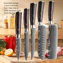 Facas de cozinha, Damasco faca do chef, conjunto profissional desossa, faca cutelo, faca utilitária japonês santoku, faca com capa
