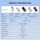 DIVEDEER robô de limpeza de janelas 5600PA grande sucção spray elétrico robô de limpeza de janelas prevenção de queda limpador remoto